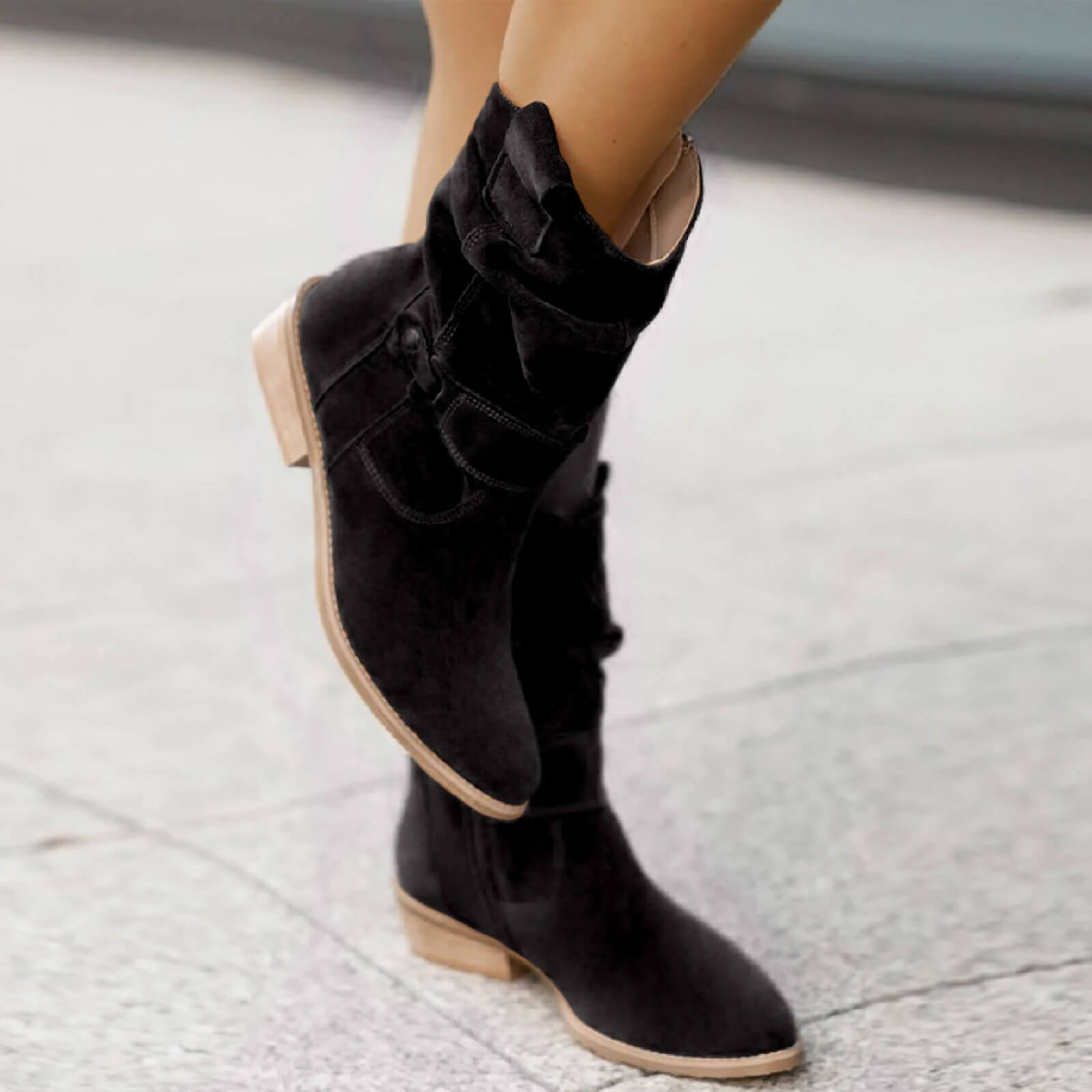 Brown Suede Ankle Boots for Women – Comfortable High-Quality Everyday Footwear