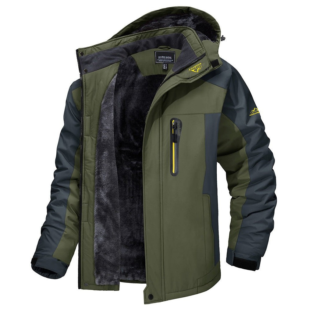 FrostGuard – Waterproof Fleece-Lined Winter Jacket