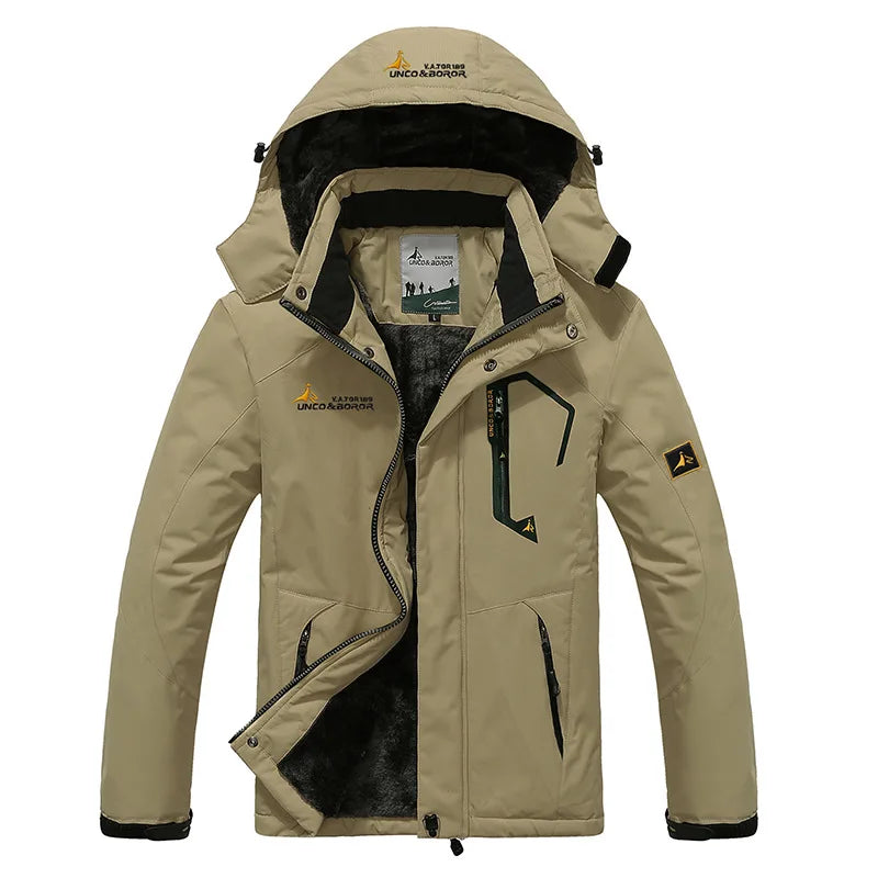 FrostGuard – Waterproof Fleece-Lined Winter Jacket