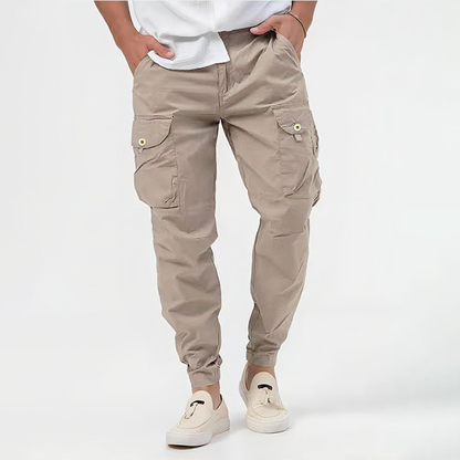 Men's Cotton Cargo Trousers