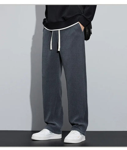 Men's Wide-Leg Track Pants